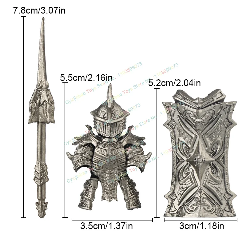 Neuer Dämon Soul Tower Ritter umgebaut Ritter Baustein Ziegel Spielzeug Kinder Montage Bildung Spielzeug nl001 – Detail 2