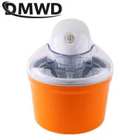 DMWD Household Electric Ice Cream Maker 1200ml Automatic DIY Child Ice Cream Machine Frozen Yogurt Machine High Quality 220V 1