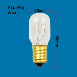 Versatile Decorative Tungsten Light Bulb - E14 Cylinder 15W