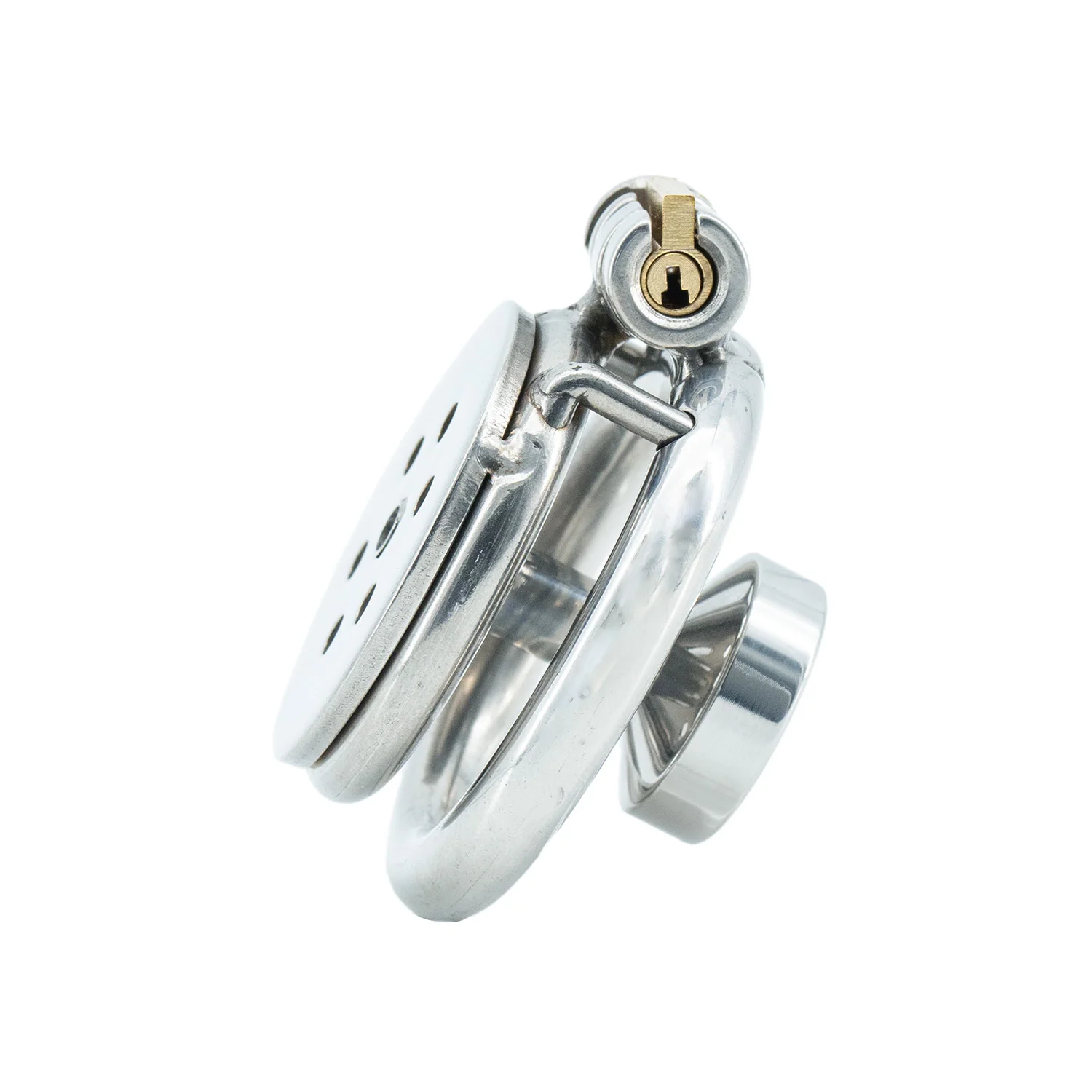 Stainless Steel Flat Chastit Cage with Catheter Sexy Toy for Men Positive Chastity Device Peins Ring Erotic Urethral Lock Couple