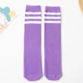 Purple Stripe Socks