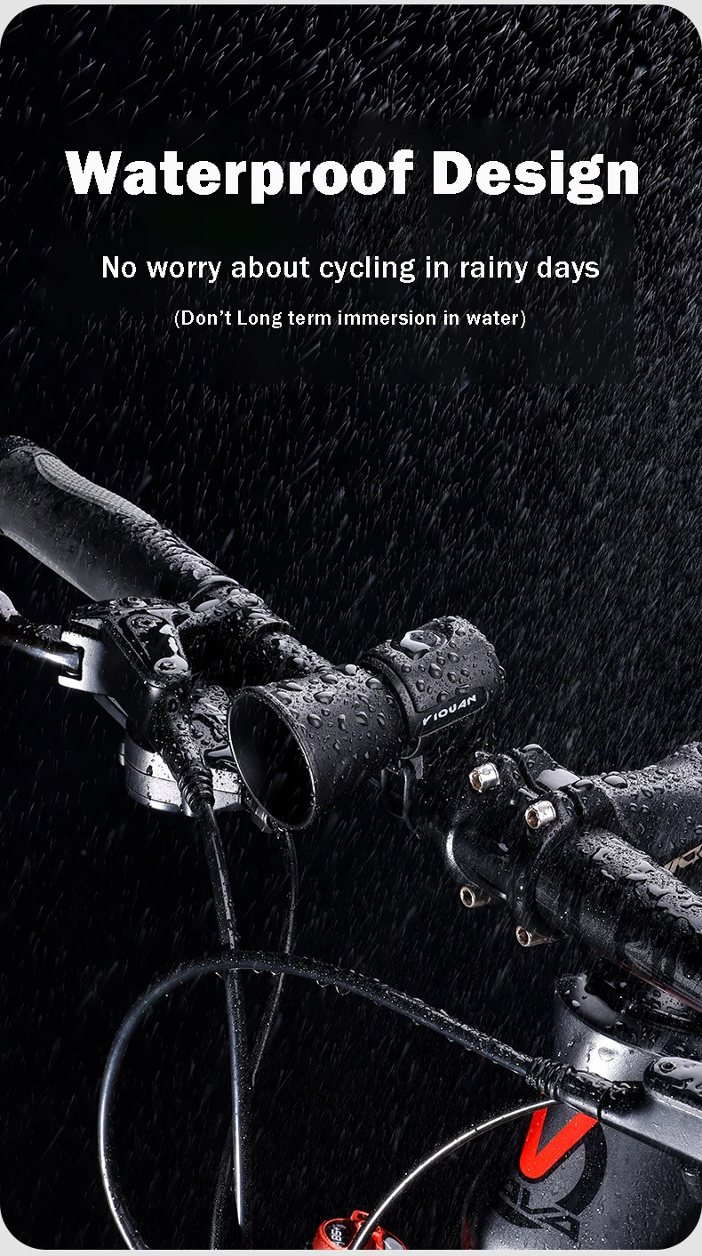 Description Picture 6 of item120DB Loud Sound Bicycle Horn Portable Road Bike Bell Universal MTB Warning Bell Ultralight Cycling Horn Bike Accessories