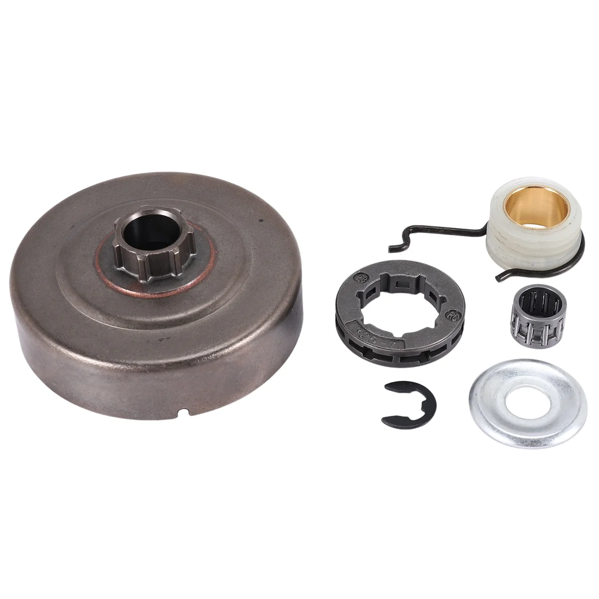 325-7 Kit bantalan sproket pelek Drum kopling untuk gergaji mesin Stihl MS180 018 017 MS170 MS250 MS230 MS210 MS180C
