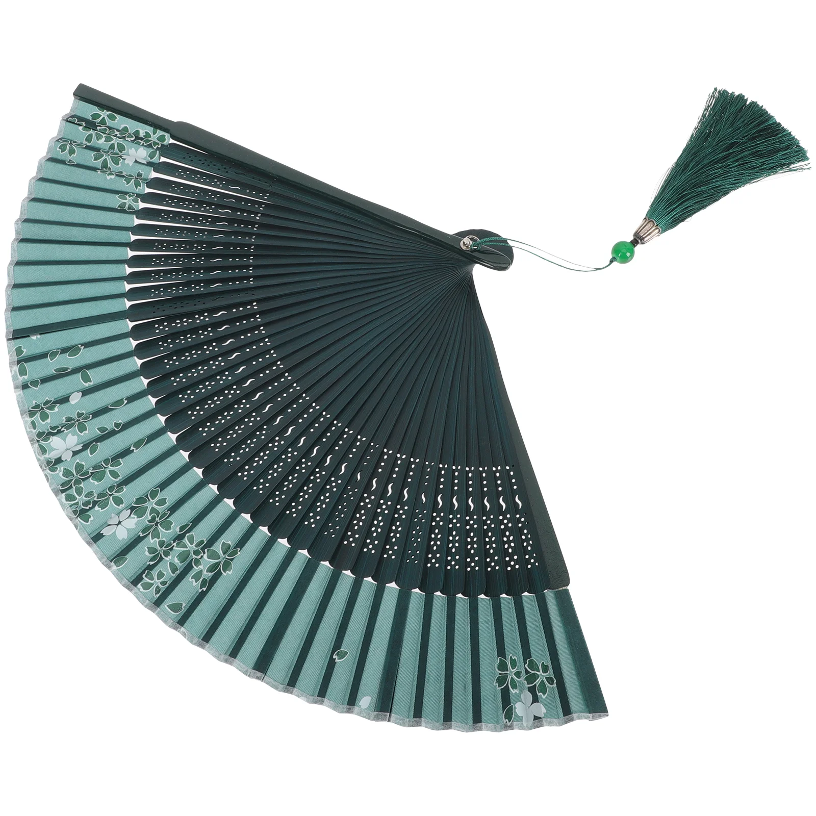 

Bamboo Hand Fan Chinese Vintage Folding Fan Decorative Fan Dance Performance Fan