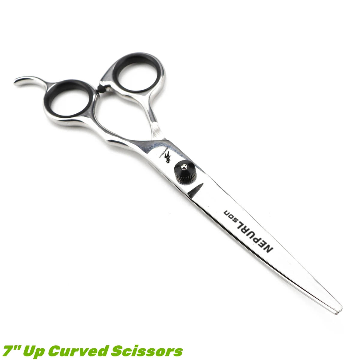 Grooming Scissors for Dogs 5 inch 1 Japan Stainless Thinning Shears Down Curved Scissors Pet Kit Curved Shears Chunker