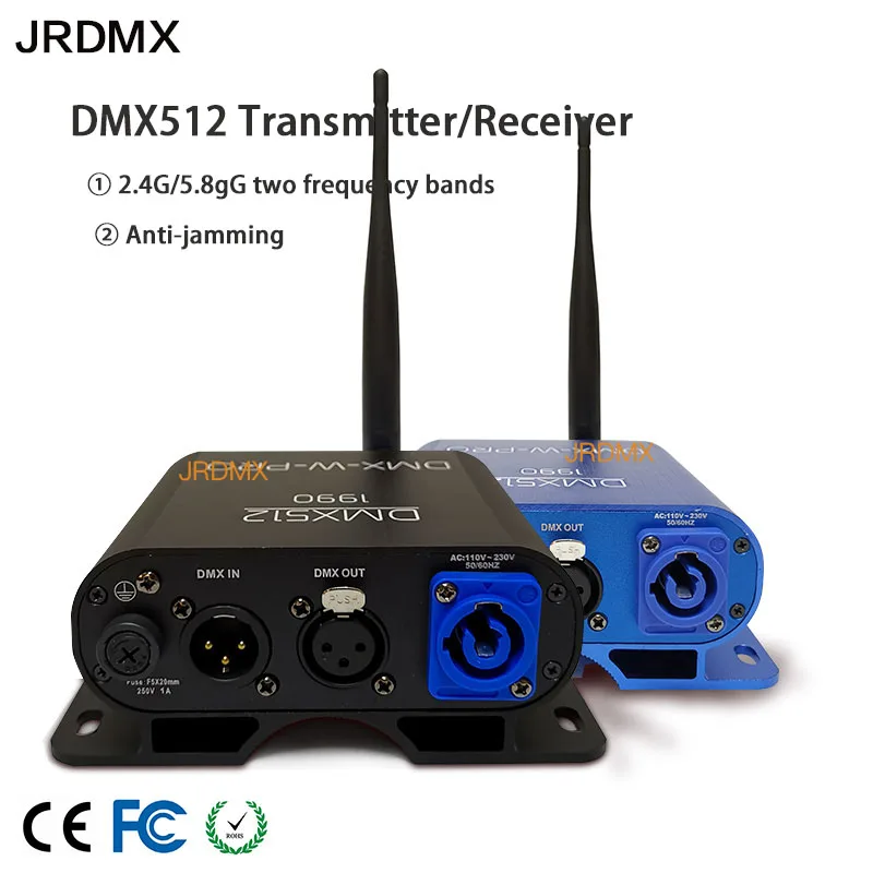 ZonQoonz DMX512 トランスミッター ワイヤレスシステム ZonQoonz DMX512 トランスミッター ワイヤレスシステム
