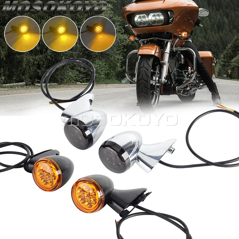 Front Turn Signals Light Bracket For Harley Touring CVO Road Glide 2015 ...