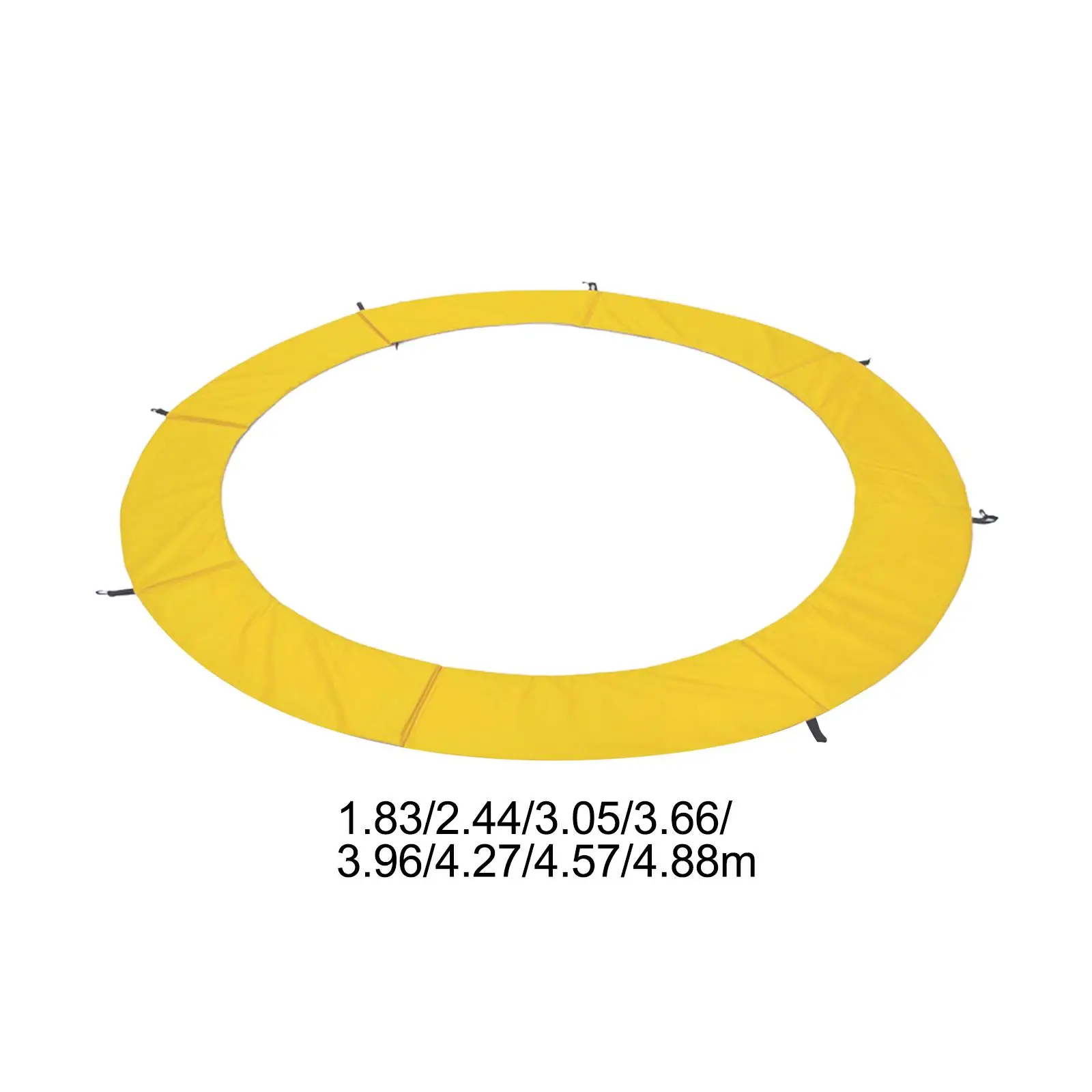 

Накладка на батут Крышка батута, объемная подкладка, боковая защита, легкая в установке, водонепроницаемые аксессуары для батута, сменная Защитная подкладка