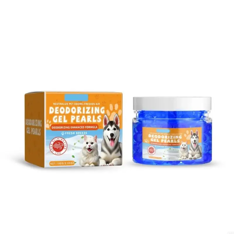 J6BB Refreshing Gel Beads Natural Ingredient For Pet Friendly Home Deodorizing Gel