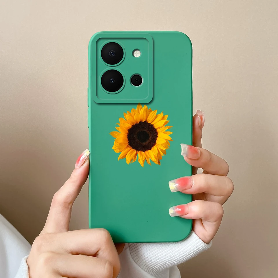 Mountain Flower Avocado Liquid Antifouling Protective Anti-drop Simplicity Phone Cover