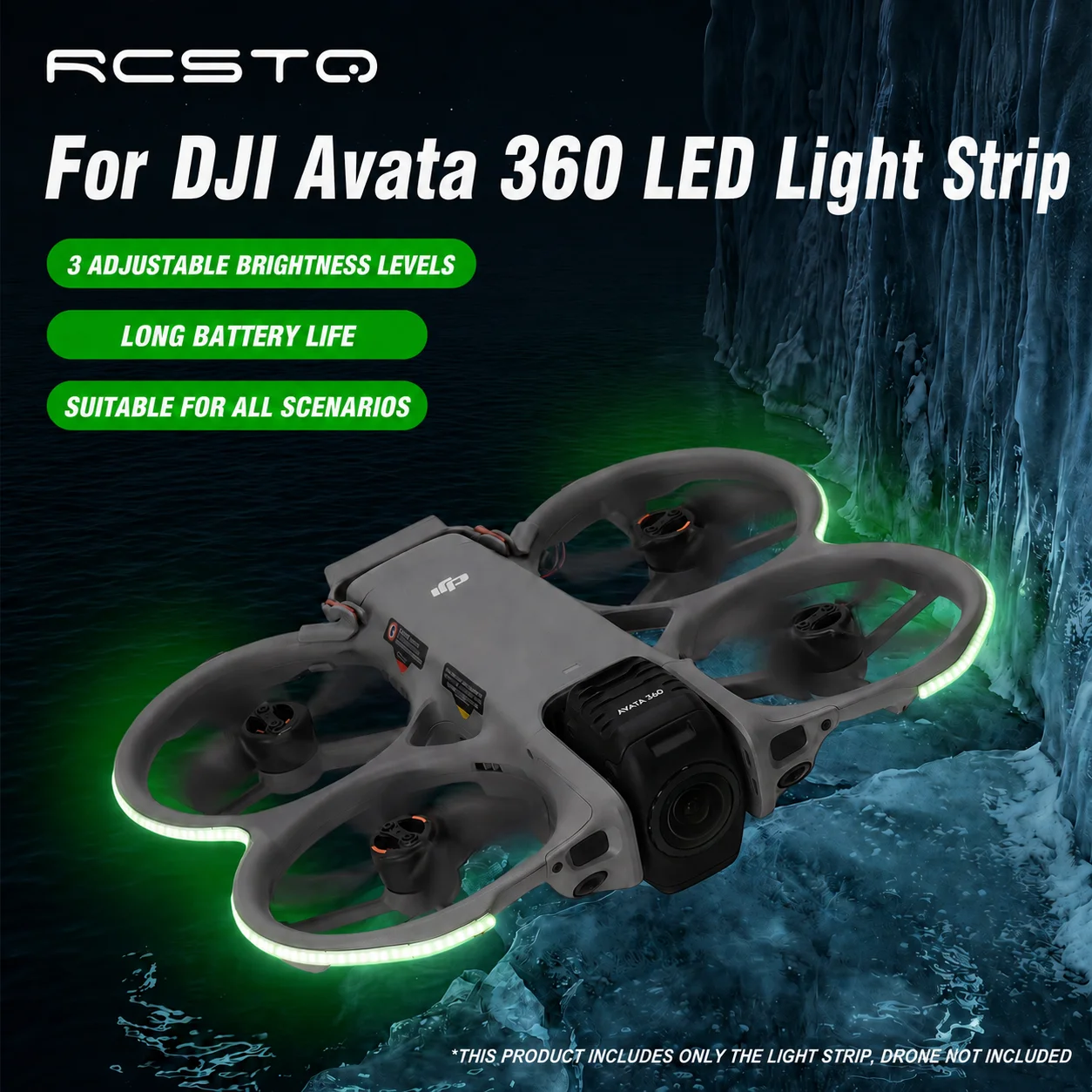 Bande lumineuse LED 360° pour DJI Avata - Accessoire drone