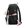 Teen Girl School Backpack with USB Charging Port 15.6 Inch Laptop Bag Water Resistant Nylon School Bookbag New 2023 3