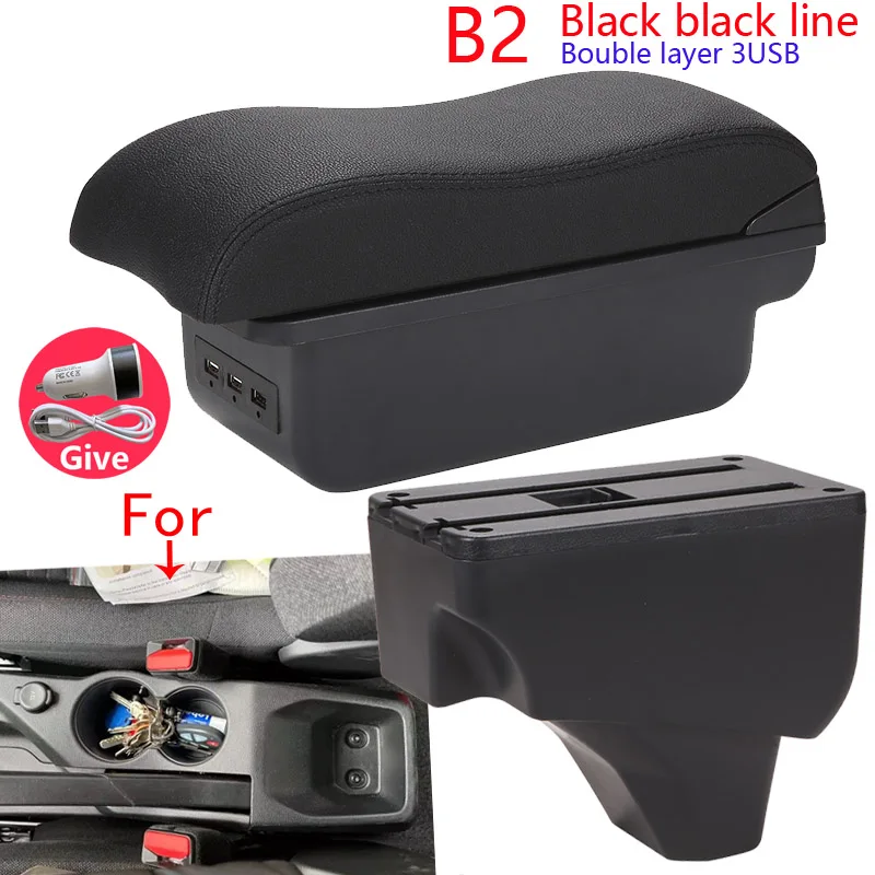 Reposabrazos Peugeot 2008 208 Apoyabrazos Central Para Peugeot 2008 208 2019 2024 Negro P 864169