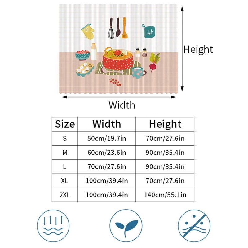 No Punching Cabinet Curtains Velcro Curtain Decorative Wardrobe Bookcase Curtain Cupboard Covering Cloth for Kitchen 6