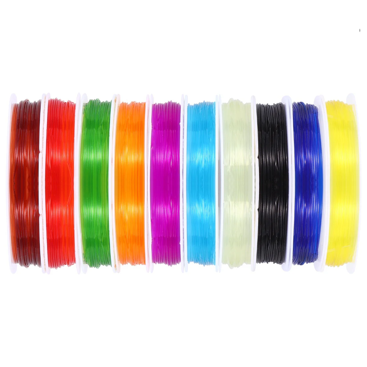 

10 Rolls Elastic Beading Wire Jewelry Line Thread Jewlery Bracelet Cord DIY Beads