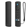 Shookproof Remote Control Case Durable with Lanyard Waterproof Case Dirt-resistant Silicone for Alexa Voice Fire TV Stick 4K 2nd 1