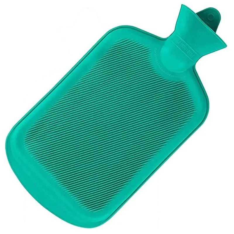 Botella de agua caliente de inyección de agua portátil con cubierta, calentador de manos, bolsa de agua caliente de goma Natural duradera para