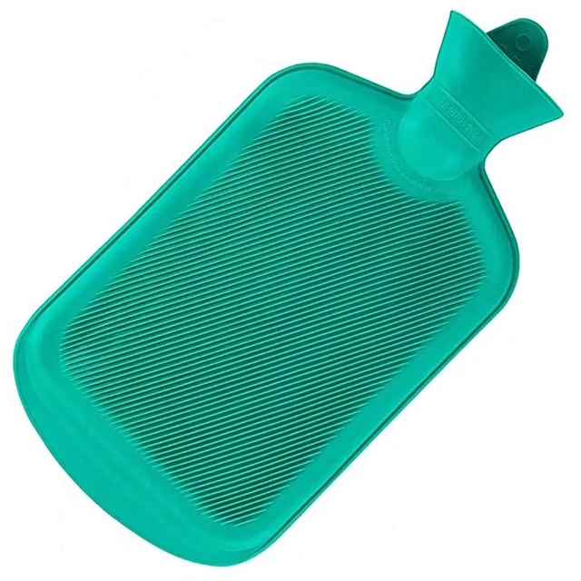 Botella de agua caliente de inyección de agua portátil con cubierta,  calentador de manos, bolsa de agua caliente de goma Natural duradera para  alivio del dolor - AliExpress