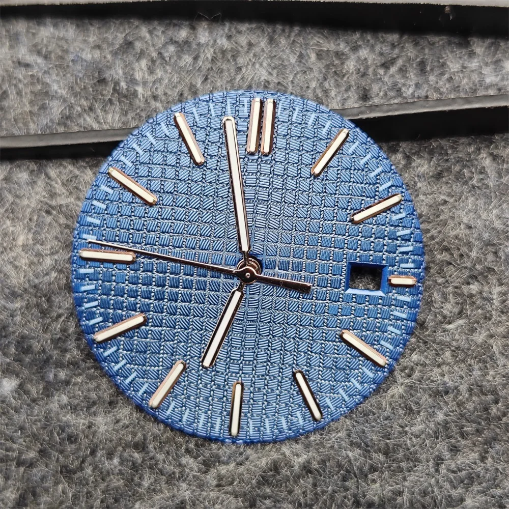 31,8 mm Zifferblatt + Zeiger, grün leuchtende Zifferblätter, Ersatzzubehör für NH35-Uhrwerk – Detail 10