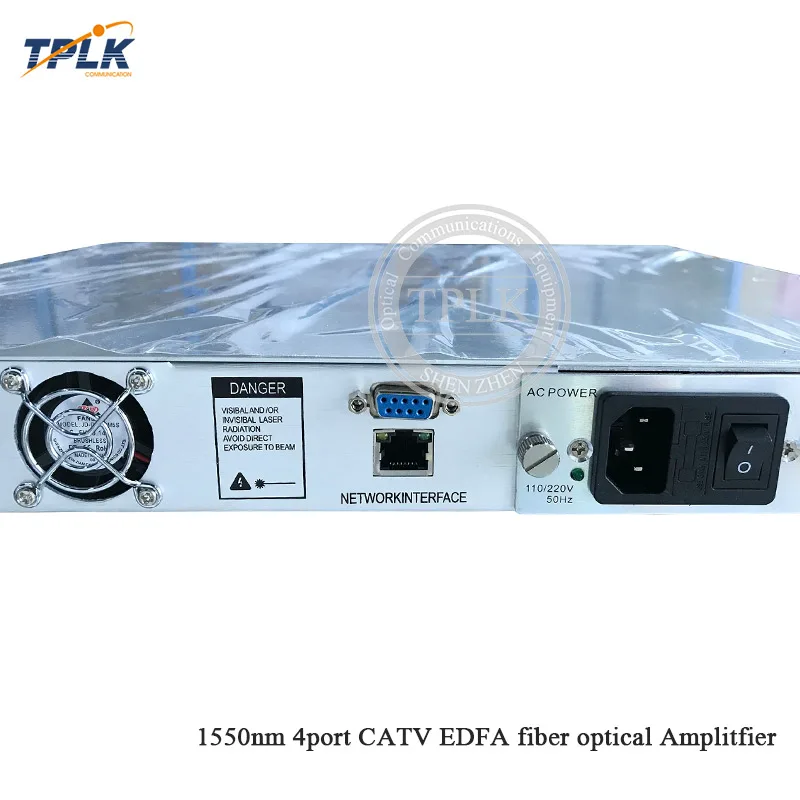 Hot sale brand new FTTH CATV EDFA 1550NM Optical Fiber Amplifier 8 16 32port WDM 4 Port EDFA