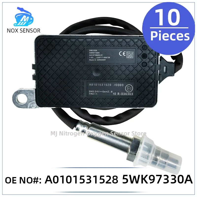 

5WK97330A 5WK9 7330A A0101531528 A 010 153 15 28 Nitrogen Oxygen NOx Sensor For Mercedes-Benz Actros Trcuk With 5 Years Warranty