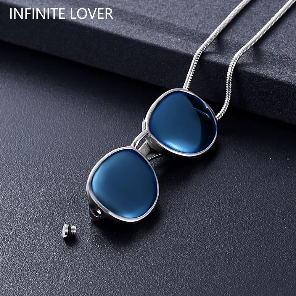 Ijd10535 Fashion Sunglass Cremation Keepsake Urn Pendant Funeral