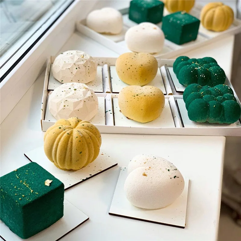 5pcs Transparent Mousse Cake Boxes Musavat Dessert Packaging for Pastry, Afternoon Tea,... - SKU TMCB1044 - UGI Packaging