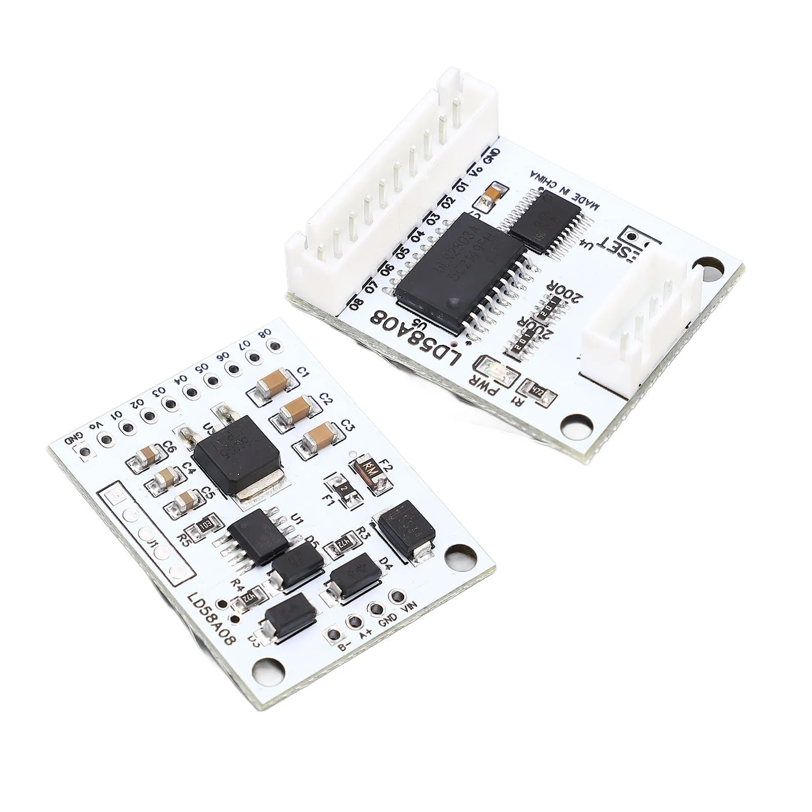 PWM 드라이버 모듈 120000Hz PCB 8채널 PWM 트랜지스터 드라이버 보드 소형 전력 모터용 직접 구동 릴레이