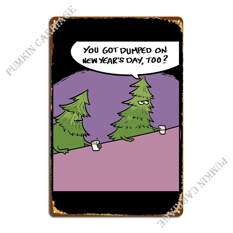 

Christmas Tree Single And Metal Sign Create Wall Decor Kitchen Living Room Tin Sign Poster