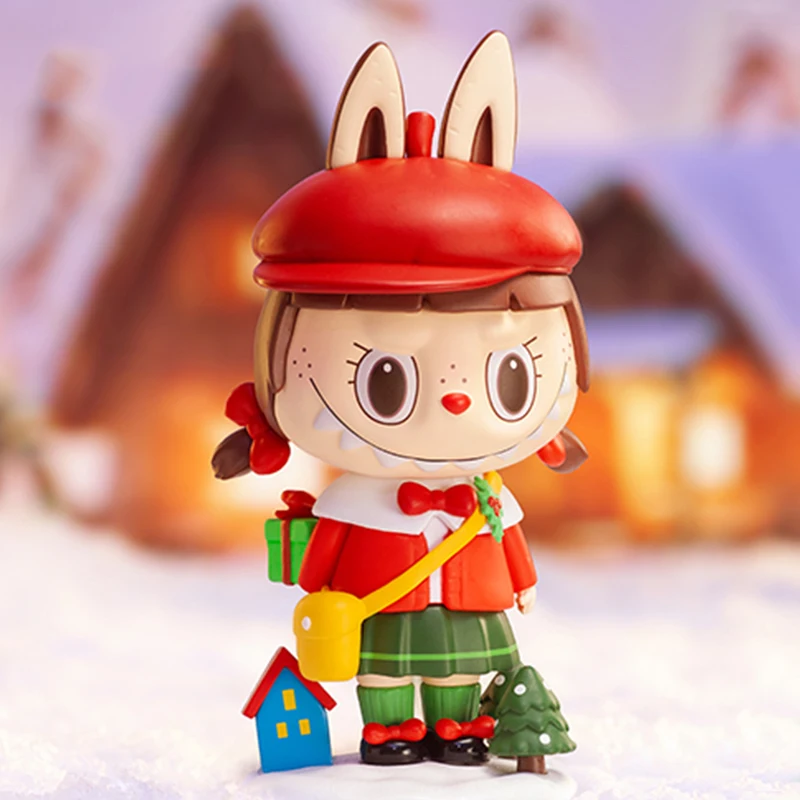 thumbnail image 1 of POP MART 2022 Christmas Style Labubu Series Blind Box Toys Guess Bag Mystery Box Mistery Caixa Action Figure Surpresa Cute Model, 1 of 5