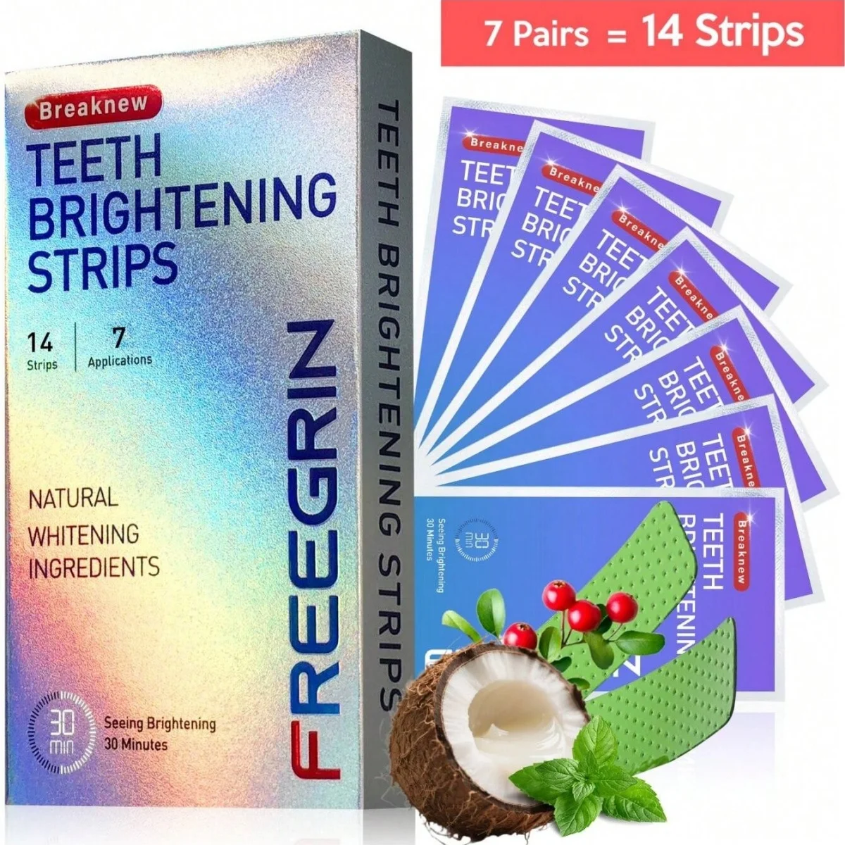 Deluxe Teeth Whitening Strips Kit Image 3
