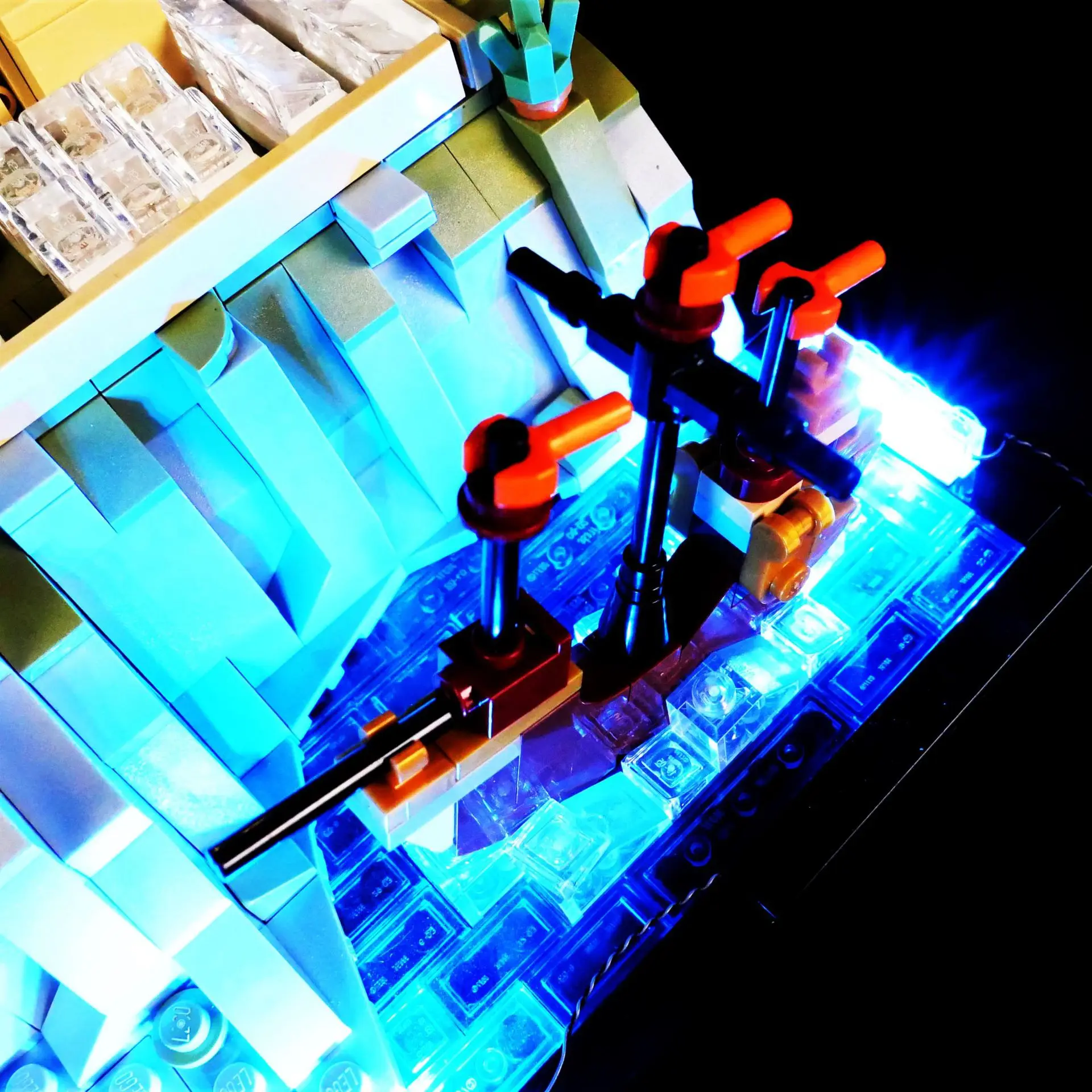 모델 LED 조명 세트는 포함되지 않음 LEGO Castle 및 Grounds 76419 빌딩 블록 벽돌 DIY 램프 장난감 세트와 호환 가능
