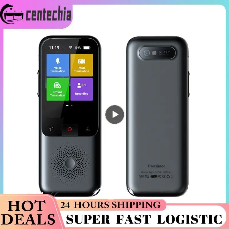 

Languages T11 Portable Smart Voice Translator Real-time Multi-Language Speech Interactive Offline Translator Business Travel
