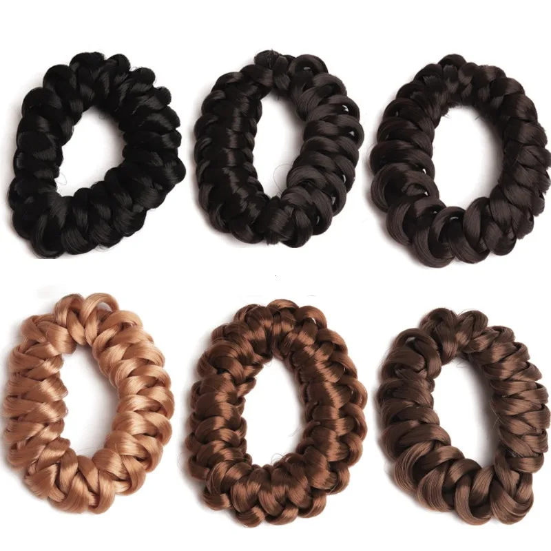Parrucca Coda di cavallo Fascia per tessitura elastica Treccia Passanti per capelli Elastico per acconciature Fissatore Strumenti per lo styling Accessori per capelli - immagine 3