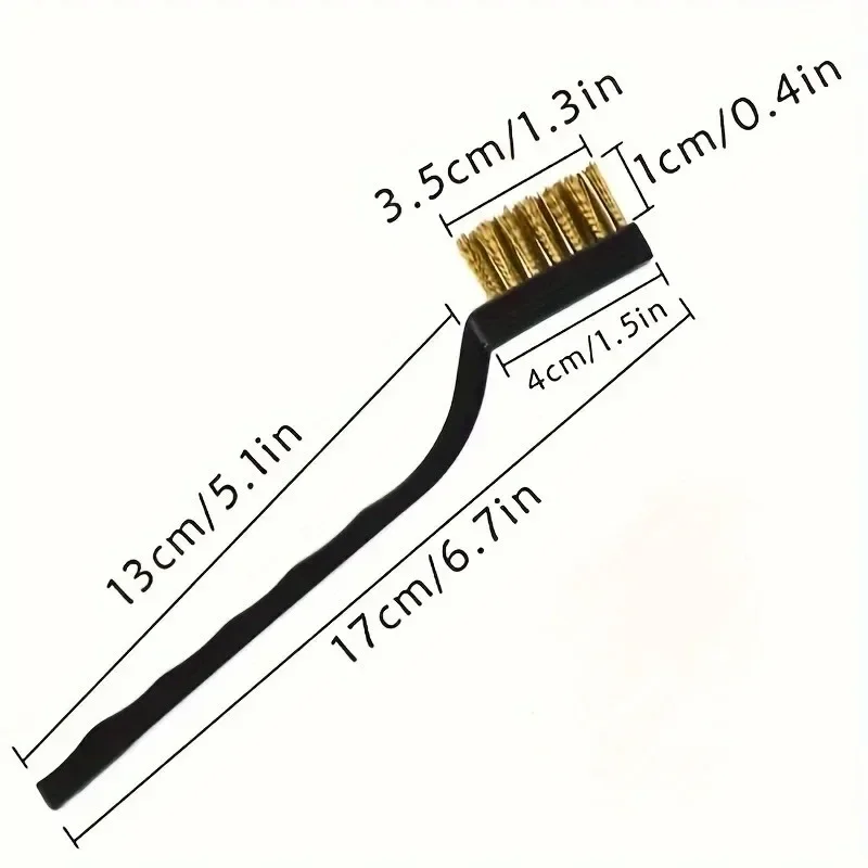 2pcs Stainless Steel Brushes Cleaning Brush for Degreasing Stove Nylon Steel Wire Brush Cleaning Tools Kitchen Accessories