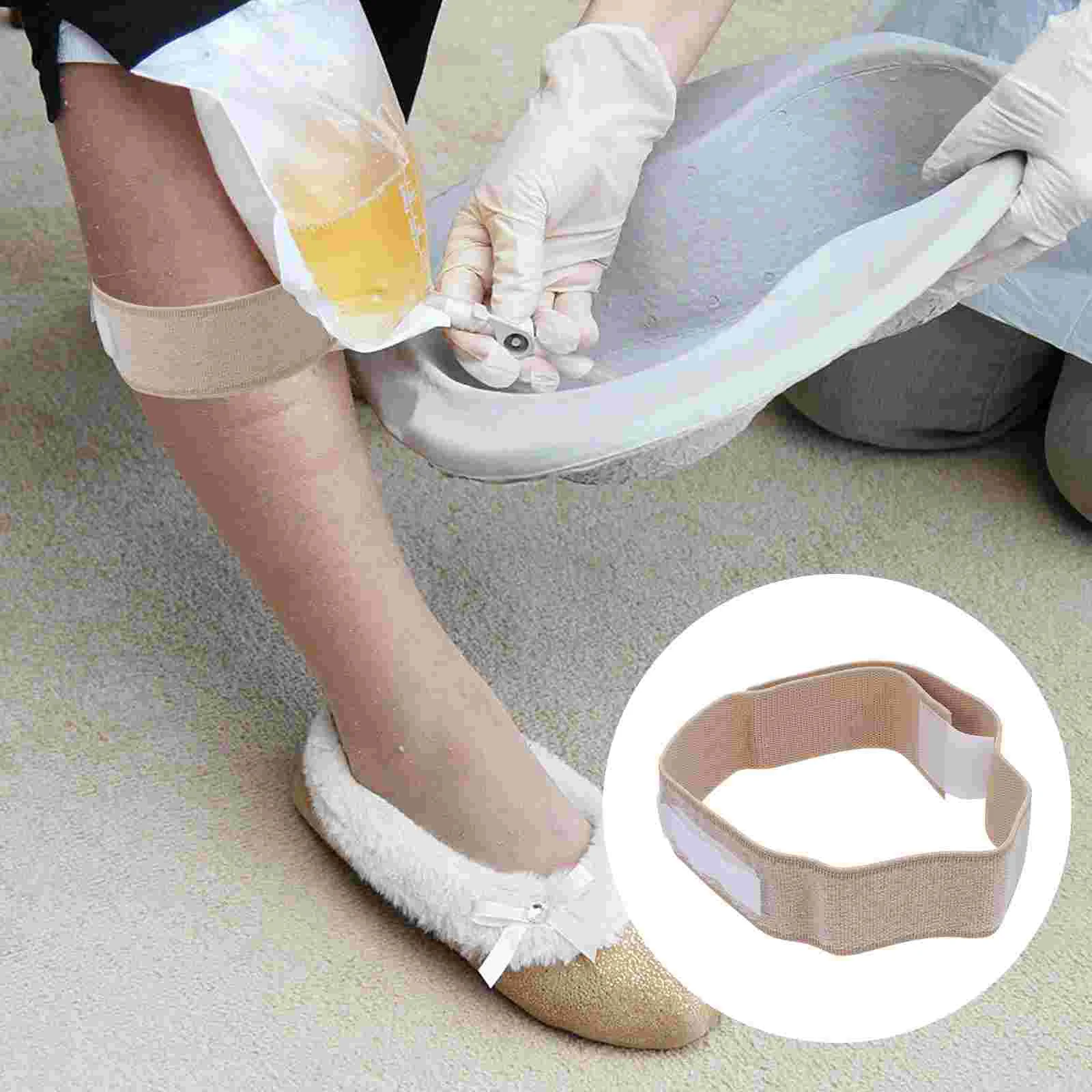 Fixation Tape Durable Loop Urinary Holder Men Brace Closure Polyester Wrap