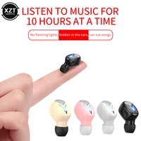 New Mini Bluetooth-compatible 5.2 Headphone TWS Wireless Sports Earphone Handsfree Single Headset Microphone For Smartphone 1