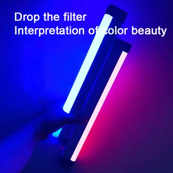 مصابيح ليلية LED ملونة RGB جو ملء ضوء قابلة للشحن غرفة نوم التصوير الإضاءة غرفة ديكور لوز دي Preenchimento جديد - Image 3