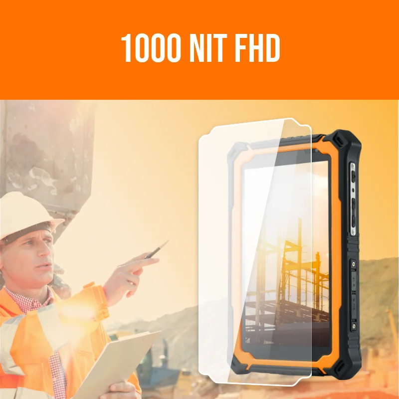 OEM/ODM T71EX 7인치 산업용 안드로이드 태블릿 PC 도매 2200 니트 터치스크린 와이파이 4G IP67 방수 10000mAh ATEX 러기드