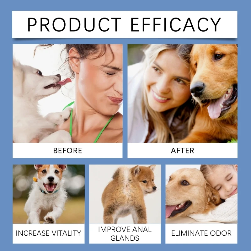 Arsehole Gland Soothing Sprays for Dogs Relieves Discomfort Erases Arsehole Gland Unpleasant Smell For Various Animals 4FlOz