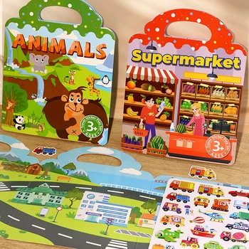 Children’s DIY Jelly Sticker Book 1
