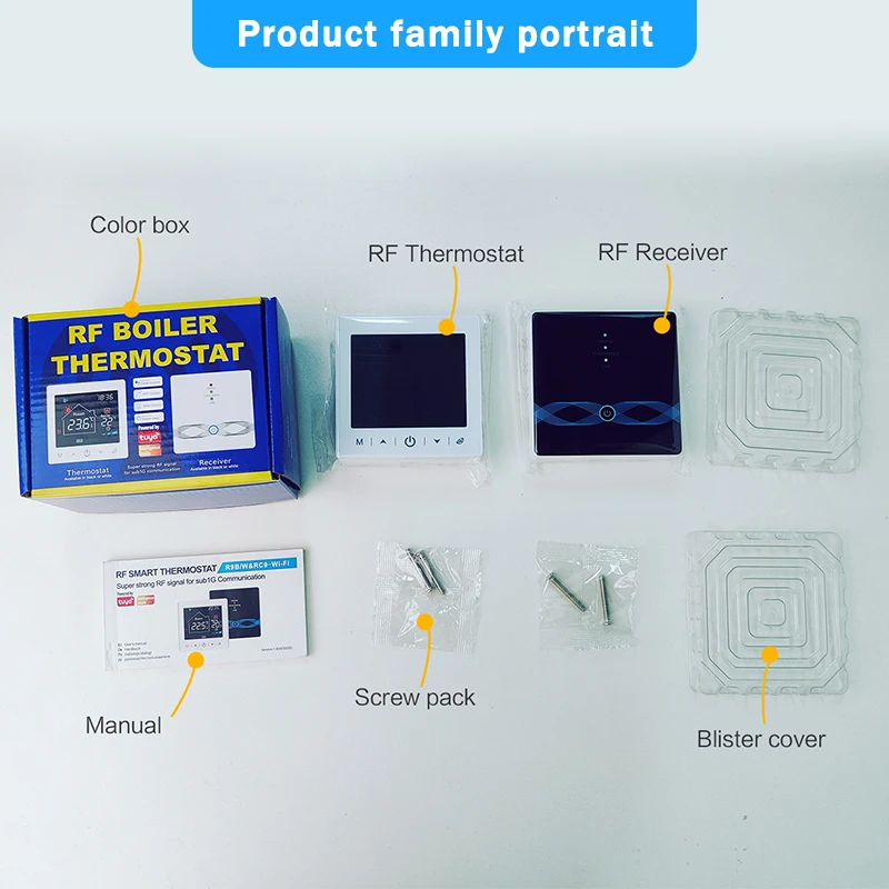 tuya smart home termostato sem fio wi fi 05