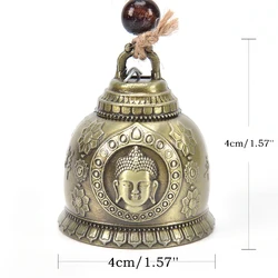 Exquisite Feng Shui Buddha Wind Chime for Good Luck and Fortune Decor (1pc)