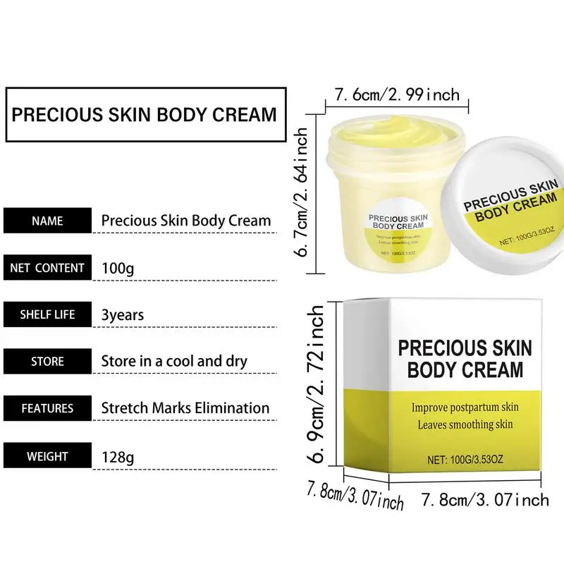 Stretch Mark Remover Cream 100g Maternity Skin Care Cream Moisturizing Smoothing Maternity Skin Care Increase