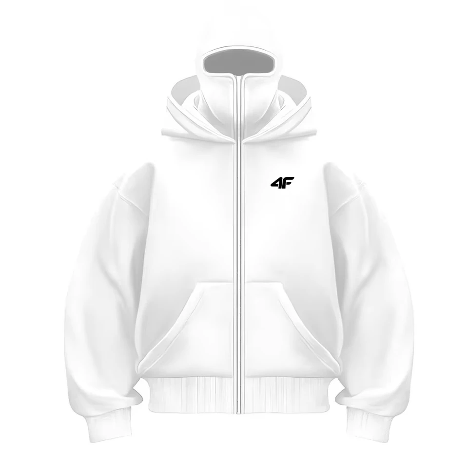 2025 New Men's and Women's Balaclava Hoodie 4FNinja Hoodie Hip Hop