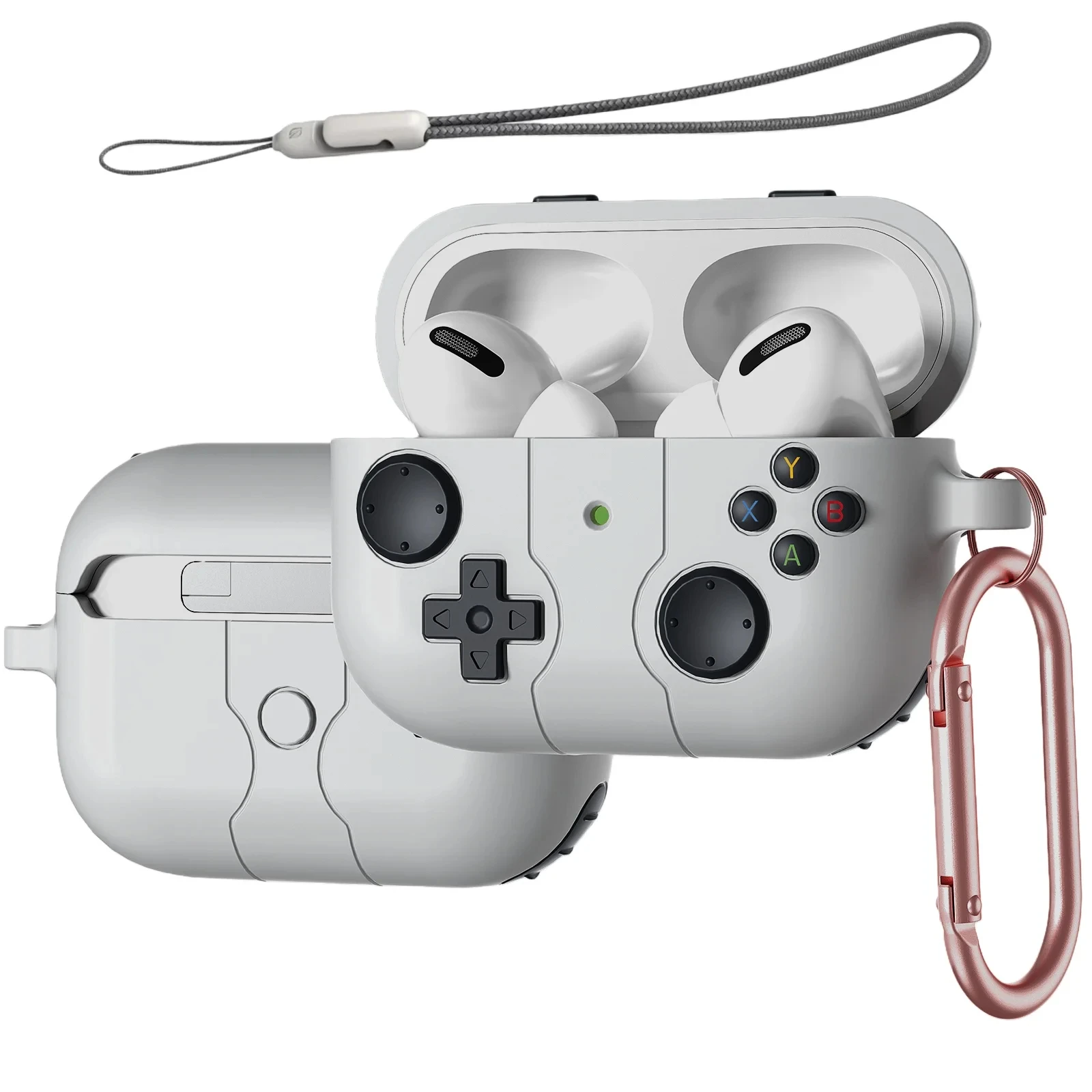 Game Console Design Silicone Protective AirPods Case Cover