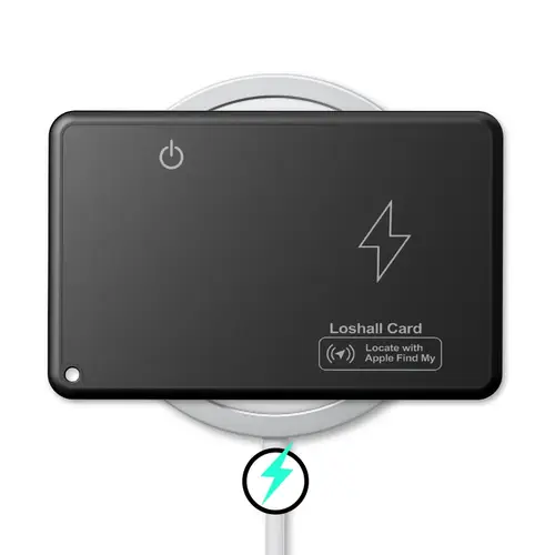 Wireless Charging Tracking Card Smart Waterproof GPS Locator Wallet Finder Works with Apple Find My App Blootooth Mini Tracker - Image 3