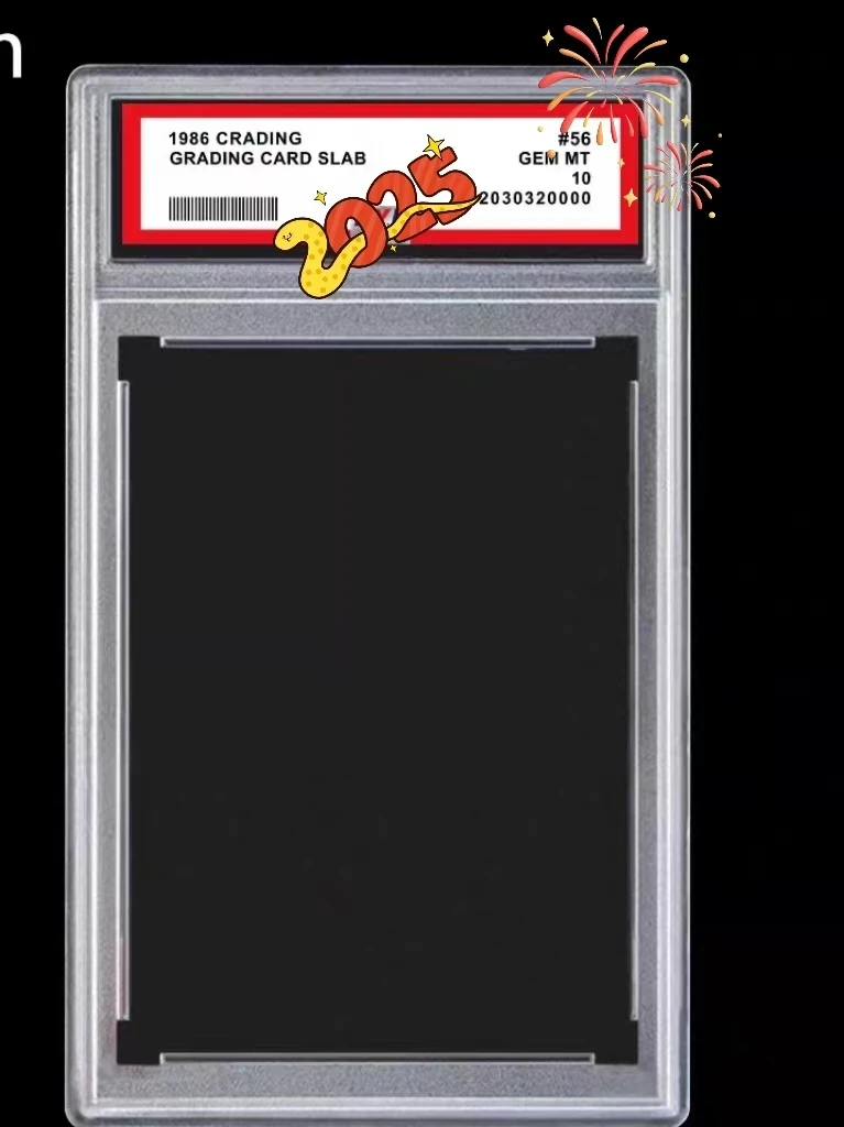 graded card slab labels Amazon.com: Magnetic Graded Card Slab for Trading Cards, Acrylic One Touch  Card Case Holder PSA Slab Protector with Label Position Fit for TCG, MTG,  Baseball Cards, Sports Cards, Game Cards(24P) : Toys