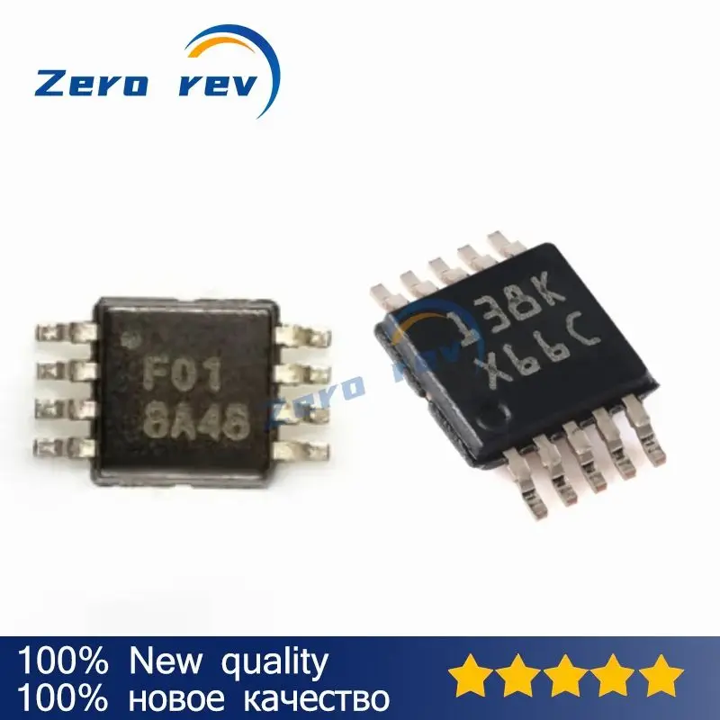 1Pcs 100% New DAC8801IDGKR F01 VSSOP 8 DAC124S085CIMM X66C DAC5574IDGSR ...