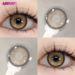 Vibrant Purple Eye Color Lenses for Women - Free Shipping Included (Najia Brown)